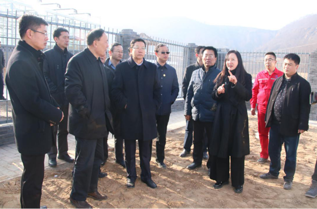 中央第六环保督察组视察康坪村给排水及生活污水处理工程 中央第六环保督察组视察康坪村给排水及生活污水处理工程