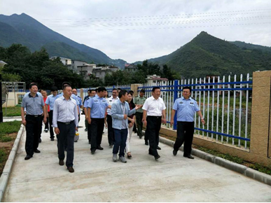 安康市副市长杨尚伟考察中兴百绿公司 安康市副市长杨尚伟考察中兴百绿公司