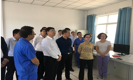 延安市委常委、副市长孙矿玲到水环境公司子长污水厂进行调研 延安市委常委、副市长孙矿玲到水环境公司子长污水厂进行调研