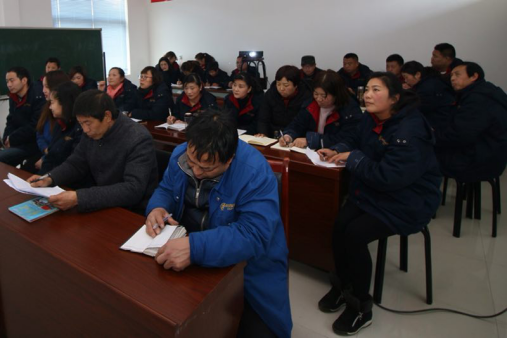 水环境公司丹凤分公司召开新年安全培训会 水环境公司丹凤分公司召开新年安全培训会