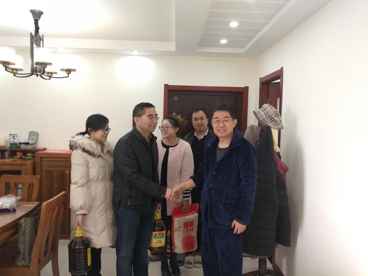 水环境公司开展春节走访慰问活动 水环境公司开展春节走访慰问活动