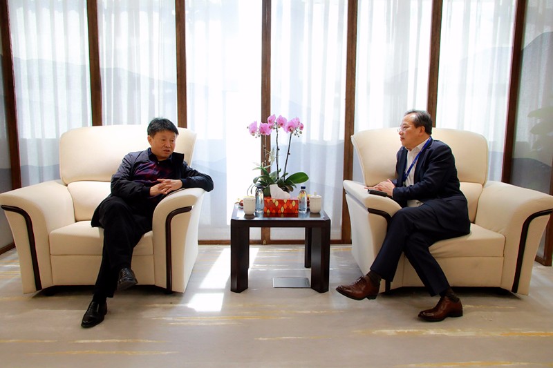 熊良虎赴上海康恒环境公司考察调研