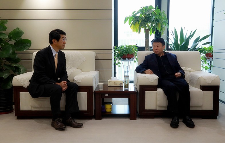 熊良虎会见日本康肯工程技术公司中村修 熊良虎会见日本康肯工程技术公司中村修