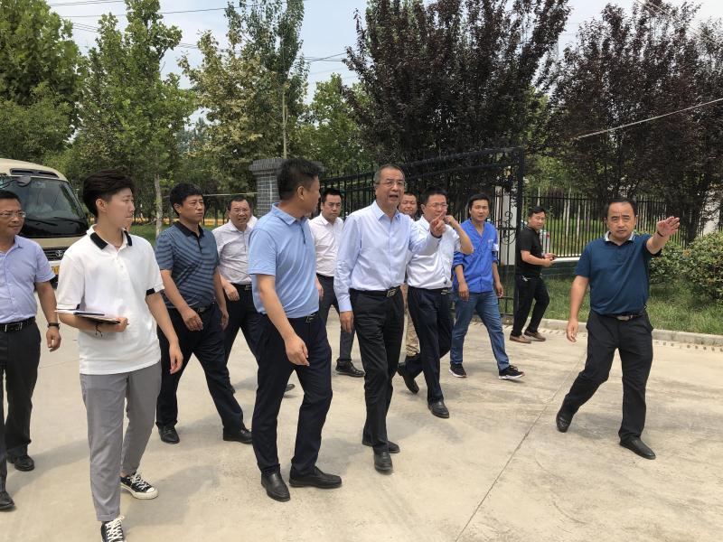 西安市副市长杨广亭到水环境公司西安市长安区滦镇污水处理厂调研 西安市副市长杨广亭到水环境公司西安市长安区滦镇污水处理厂调研