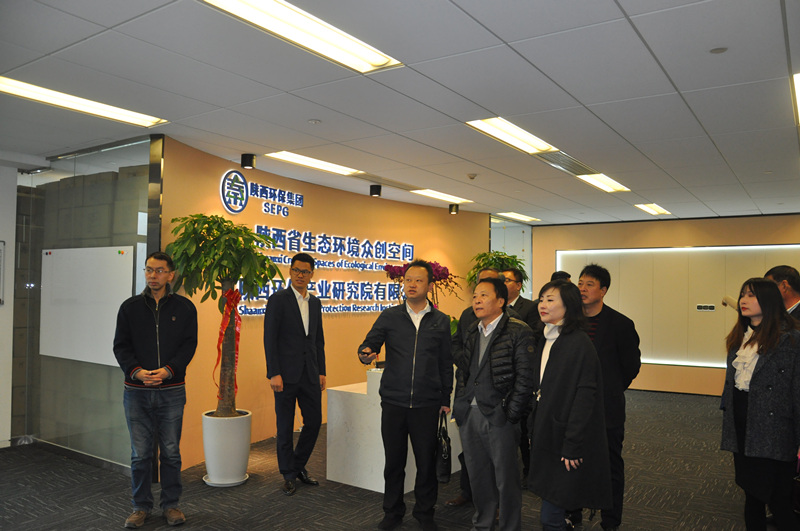 顾峰拜会西安国际港务区管委会领导并赴省生态环境众创空间调研 顾峰拜会西安国际港务区管委会领导并赴省生态环境众创空间调研