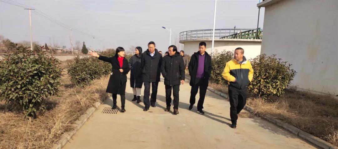 集团公司领导到水环境公司大荔项目公司调研 集团公司领导到水环境公司大荔项目公司调研