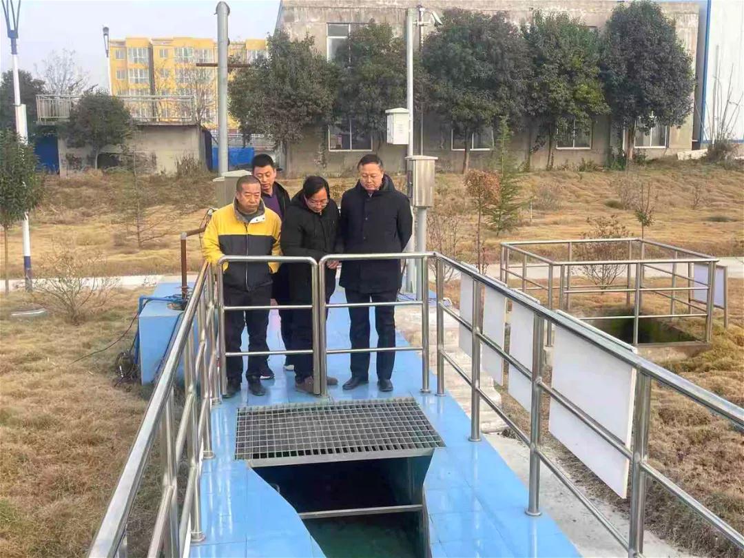 集团公司领导到水环境公司大荔项目公司调研 集团公司领导到水环境公司大荔项目公司调研