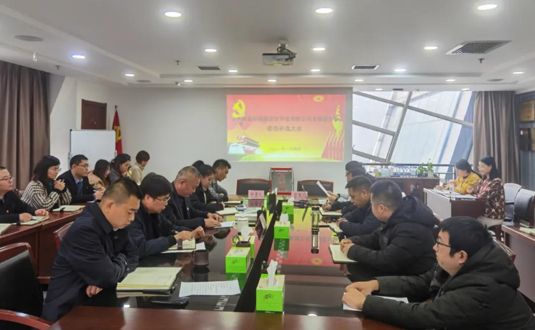 水环境公司党支部召开支部补选会议 水环境公司党支部召开支部补选会议