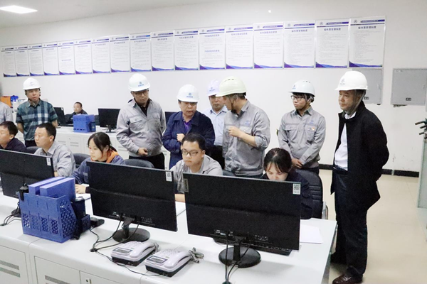 顾峰到绿色能源公司大荔生物质发电项目检查安全防汛工作 顾峰到绿色能源公司大荔生物质发电项目检查安全防汛工作