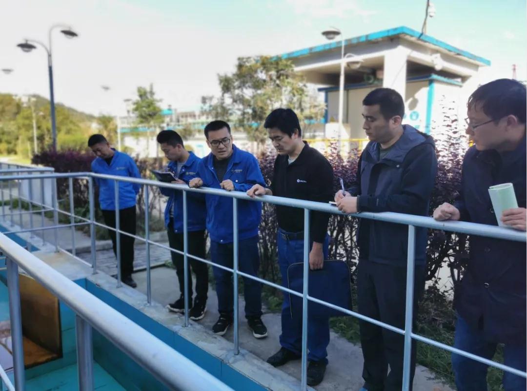 水环境公司对下属污水处理厂开展重点工作检查 水环境公司对下属污水处理厂开展重点工作检查
