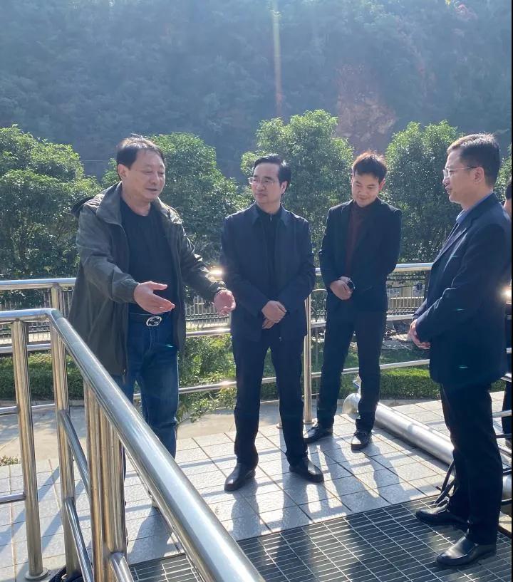 镇安县副县长马博到水环境公司镇安污水处理厂调研 镇安县副县长马博到水环境公司镇安污水处理厂调研