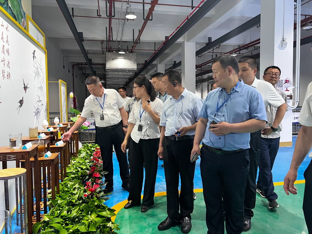 安康市生态环境局到水环境公司交流座谈 安康市生态环境局到水环境公司交流座谈