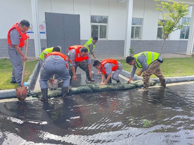 安全生产月|水环境商南公司开展夏季防汛应急演练 安全生产月|水环境商南公司开展夏季防汛应急演练