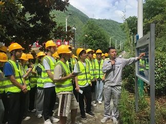 社会责任|商洛学院师生走进水环境公司镇安污水处理厂 社会责任|商洛学院师生走进水环境公司镇安污水处理厂