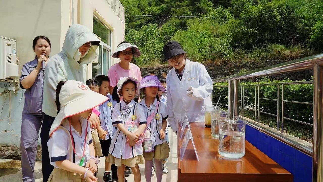 社会责任｜80余名“萌娃”开启探索水环境公司污水处理的奇妙之旅