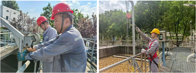 致敬高温下的坚守|水环境公司:以汗水诠释敬业 用专业守护运行 致敬高温下的坚守|水环境公司:以汗水诠释敬业 用专业守护运行