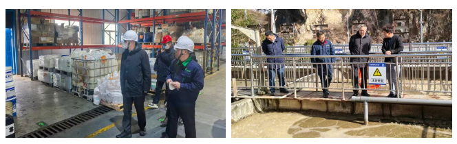 郝军亮赴项目一线检查节前安全环保工作